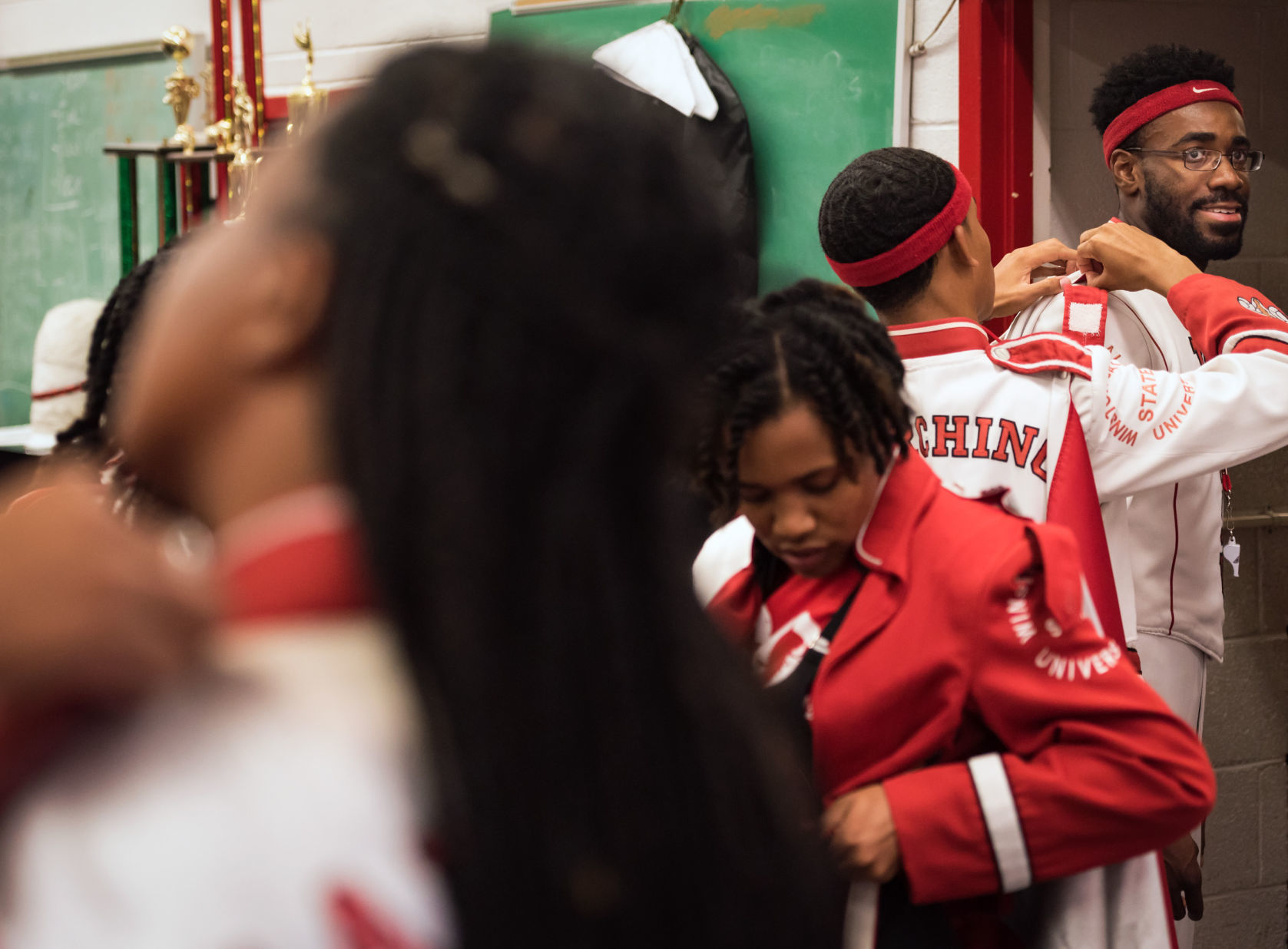 Winston-Salem State Drum Majors